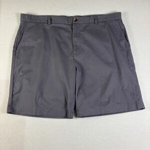 Vineyard Vines Mens 9 Inch Breaker Shorts Grey Cotton Twill Chino Size 42